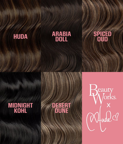 Beauty Works Barely There Clip ins - Arabia Doll